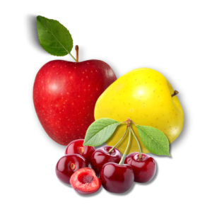 Cherry | Apple combo - Red and yellow option, DELIVERY INCLUDED